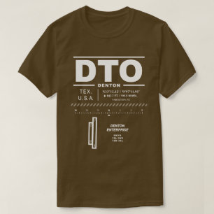 Denton Enterprise Airport DTO T-Shirt