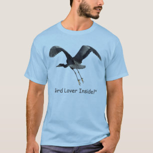 "Dentro do Pássaro Lover!" Camisetas