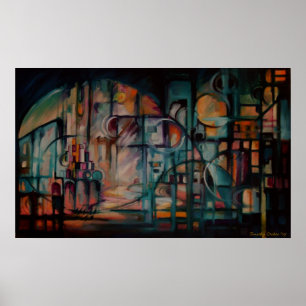 Dentro - para fora do impressão das canvas