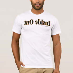 Dentro - para fora do t-shirt