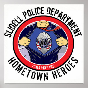 Departamento de Polícia de Slidell, Heroes Poster 