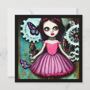 Depois da Chuva Rosa Vestida Pop do Surrealismo