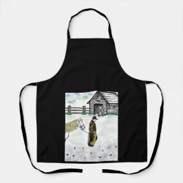 Depois de uma corrida de cavalos