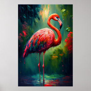 Depressão Tropical - Flamingo Poster Impressão