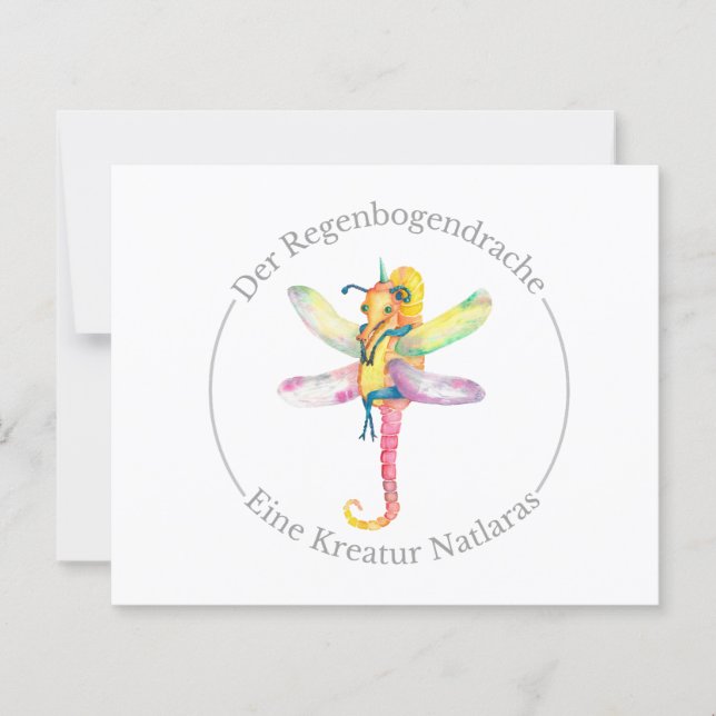 Der Regenbogendrache - Eine Kreatur Natlaras (Frente)