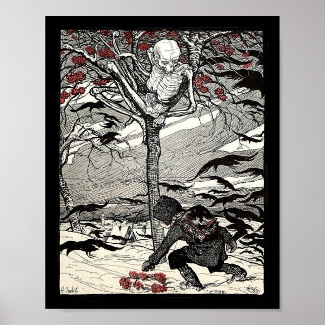 Der Tod im Baum poster (Frente)
