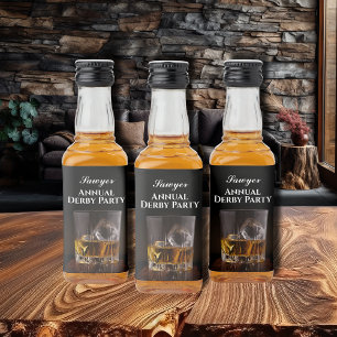Derby De Vidro De Pedra De Whiskey Personalizado