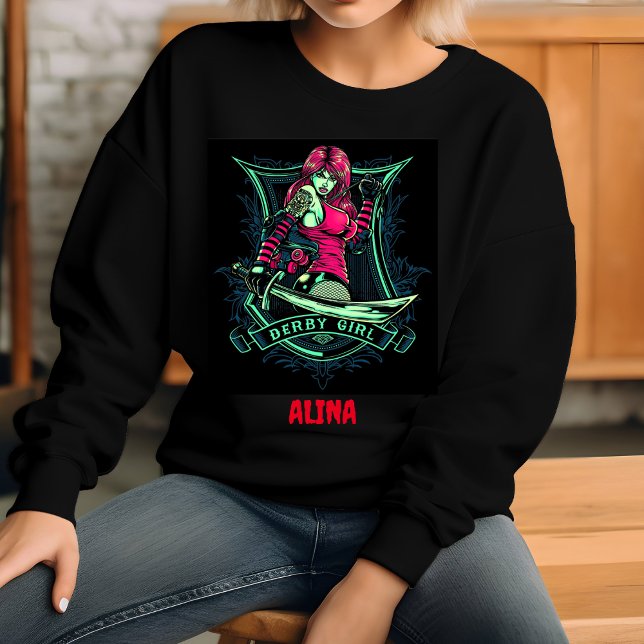 Derby Girl Alina T-Shirt (Criador carregado)