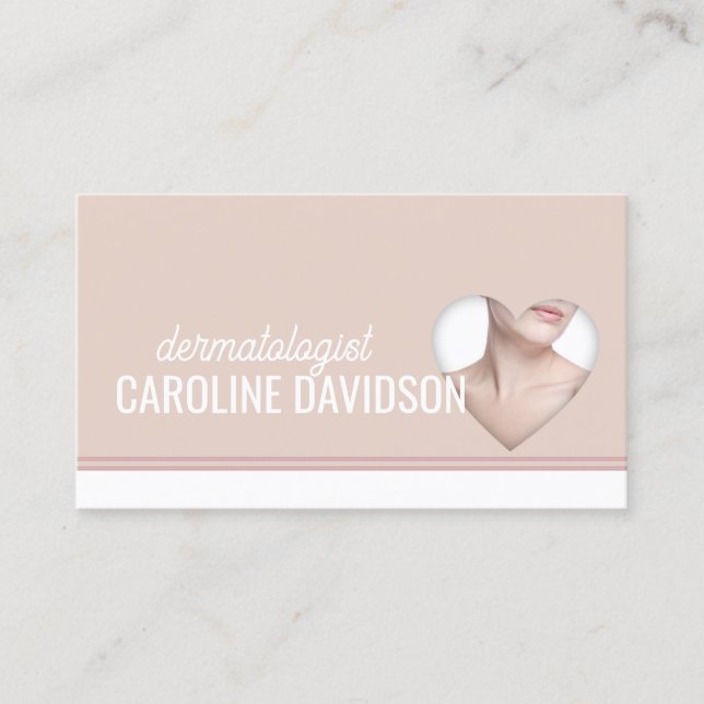 Dermatologista - Cartão Simples para o Médico da P (Frente)