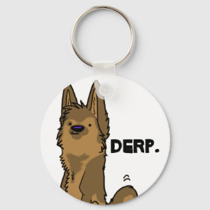 Derp - chaveiro German shepherd