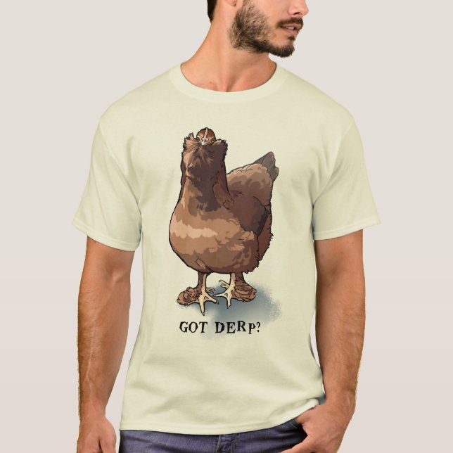 Derp obtido? T-shirt (Frente)