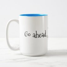 Derrame a caneca do chá - presente perfeito!