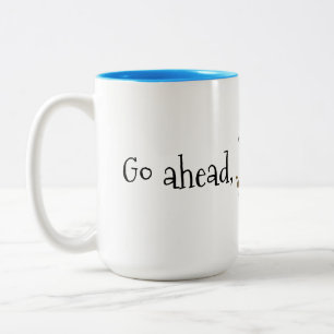 Derrame a caneca do chá - presente perfeito!