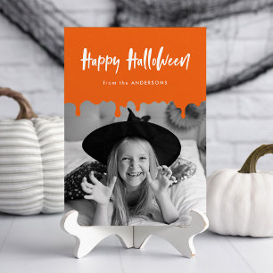 Derrame de Cartão com fotos de Dia das Bruxas de L