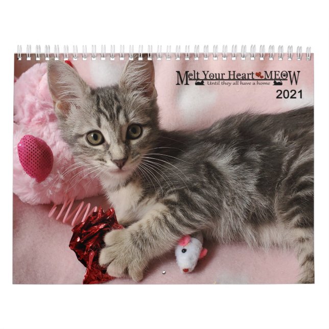 Derreter o coração - Calendário do Kitten MEOW 202 (Capa)