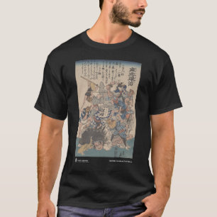 derrotando o sarampo - t-shirt preto