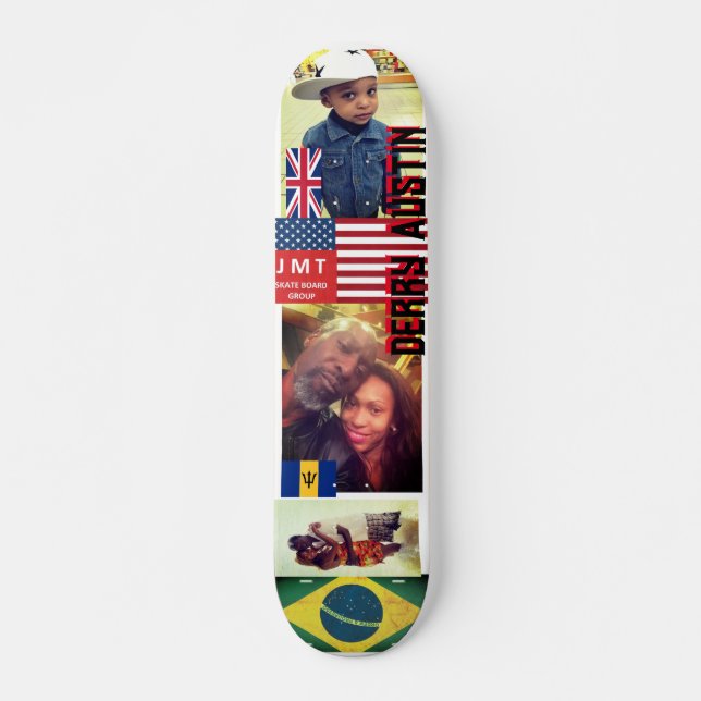 DERRY AUSTIN  7 3/4" Deck de Skate (Frente)