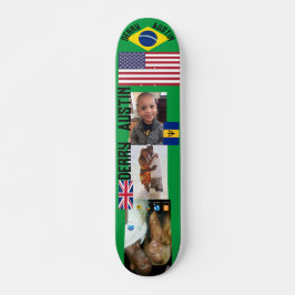 DERRY AUSTIN 7, 3/4", skateboard Deck