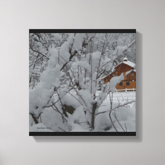 Derry Winter Ranch 12 x12 Canvas