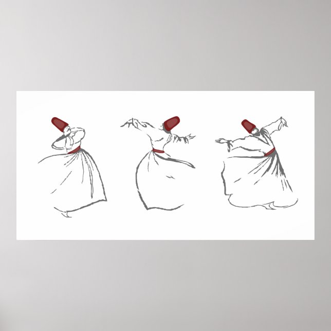 Dervishes de relva Impressão (Frente)