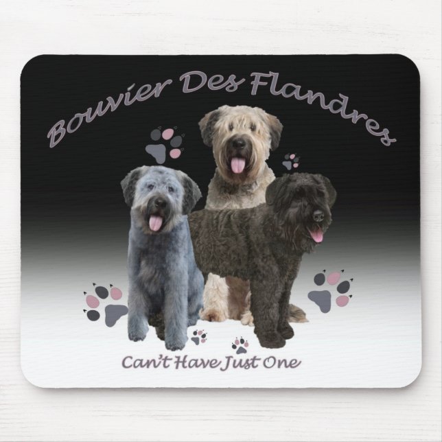 DES Flandres Mousepad de Bouvier (Frente)