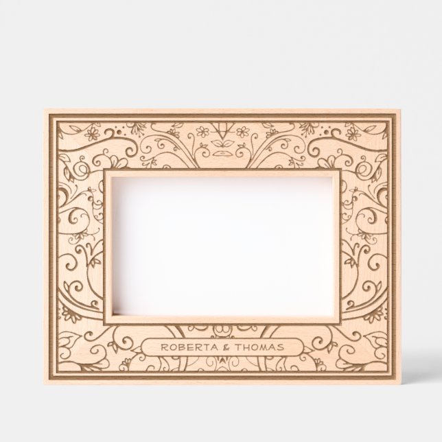 Desabrochar todo o Design com nomes 4x6L (Front)