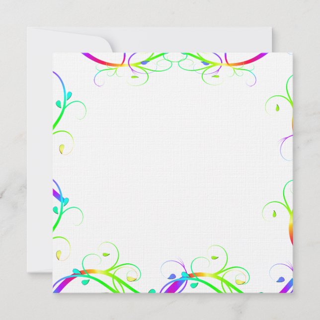 Desabrochos Extravagantes do Arco-Íris (Frente)