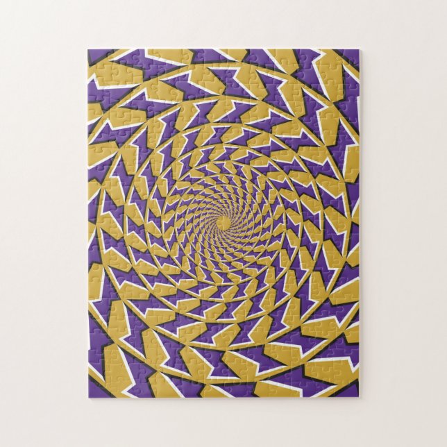 Desafiando o Quebra-cabeça de ilusão óptica no mun (Vertical)