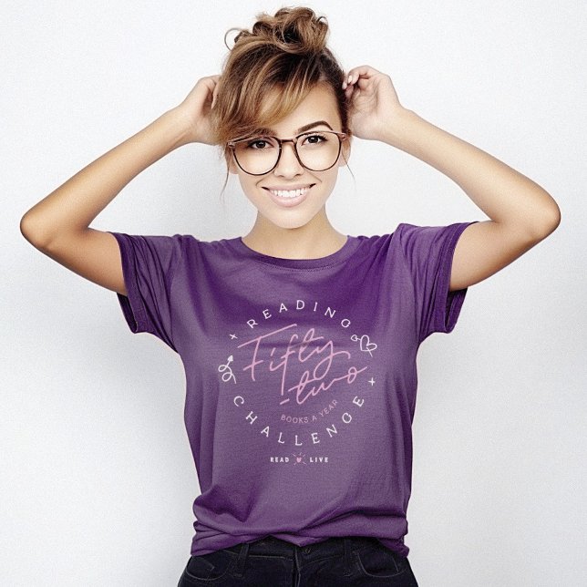 Desafio de Leitura 52 T-Shirt (Reading Challenge 52 T-Shirt)