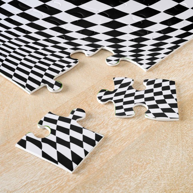 Desafio Mental Puzzle Quebra-Cabeça (Mental Challenge Op Art Jigsaw Puzzle)
