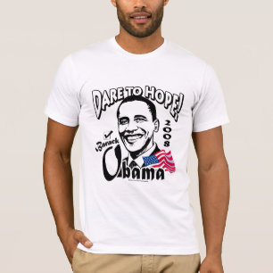 Desafio para esperar a camisa de Obama 08