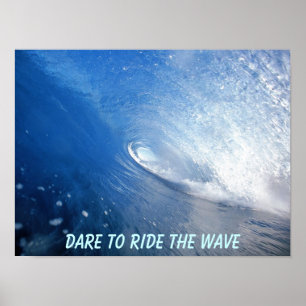 Desafio para montar o poster da onda