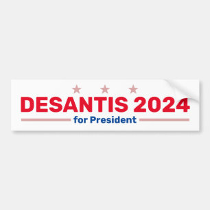 DeSantis 2024 adesivo para-choques