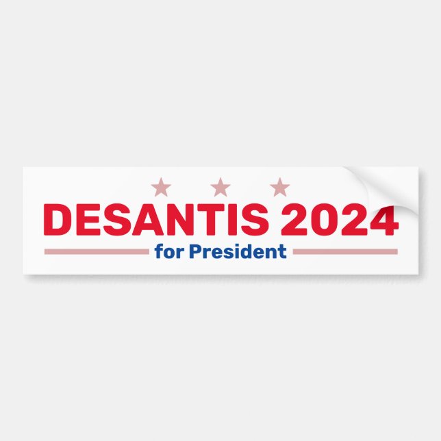 DeSantis 2024 adesivo para-choques (Frente)