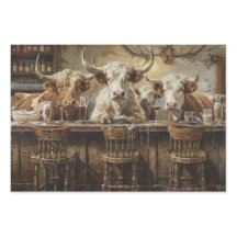Descamação de Vacas Whimsical Vacas Saloon Bar Sha