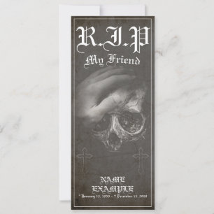 Descanse em Paz, meu amigo - vintage