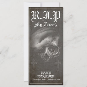 Descanse em Paz, meu amigo - vintage