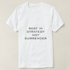 Descanso é estratégia, não rendição CAMISA MANGA C