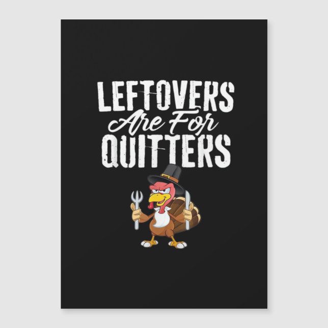 Descanso Para Quitters Ação De Graças Turquia Cla (Frente)