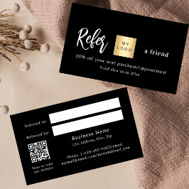 Desconto Cartão de remessa do logotipo comercial do código 