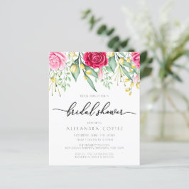 Desconto Chá de panela Botânico Vermelho e Rosa Ro