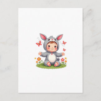 Descrição do Cartão Postal de Desenho Animado de C
