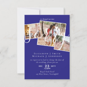 DESCULPE! Adiamento de Casamento Mudança de Data F