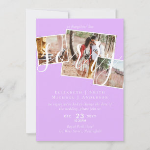 DESCULPE! Adiamento de Casamento Mudança de Data F