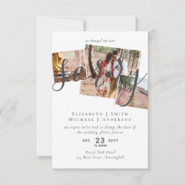 DESCULPE! Adiamento de Casamento Mudança de Data F