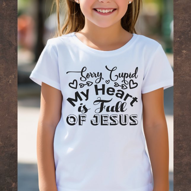 Desculpe Cupido... Camiseta Fofo de Dia dos Namora (Criador carregado)