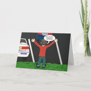 Desculpe, esqueci seu cartão de aniversário