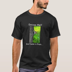 Desculpe-me camisa do esquilo t