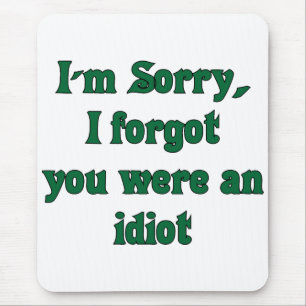 Desculpe o mouse pad