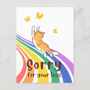 Desculpe pela Perda do Seu Cartão Postal de Gato
